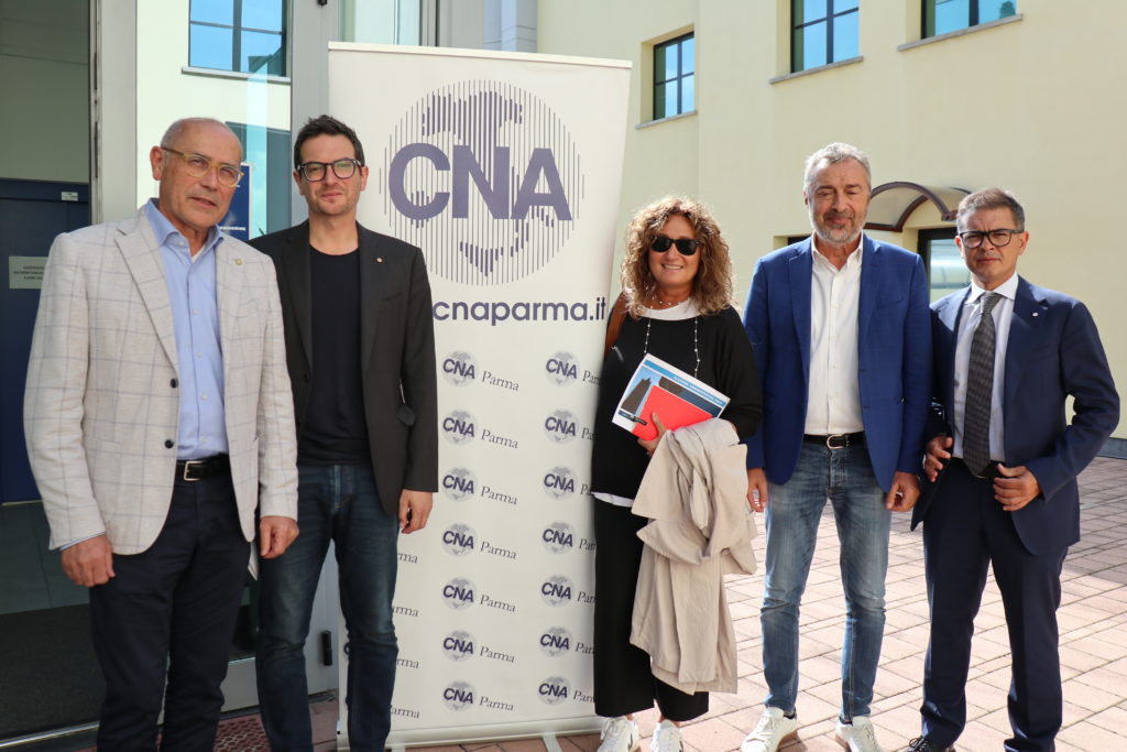 Il Sindaco Michele Guerra e l’Assessora Chiara Vernizzi a confronto con le imprese di CNA Parma